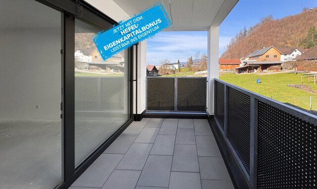 modernes Wohnen in Dornbirn - 2-Zi-Wohnung mit Terrasse