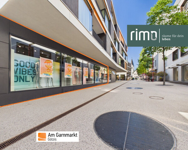Geschäftsfläche in stark frequentierter Lage am Garnmarkt in Götzis mit ca. 175 m²