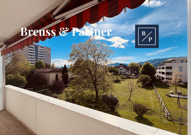 Attraktive 3-Zimmer-Wohnung mit sonnigem Westbalkon in Lustenau