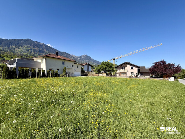 Tolles Grundstück in ruhiger Lage in Nenzing