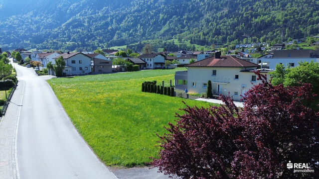 Tolles Grundstück in ruhiger Lage in Nenzing