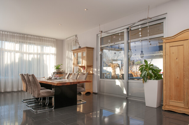 Arbeiten und Wohnen in einem Haus