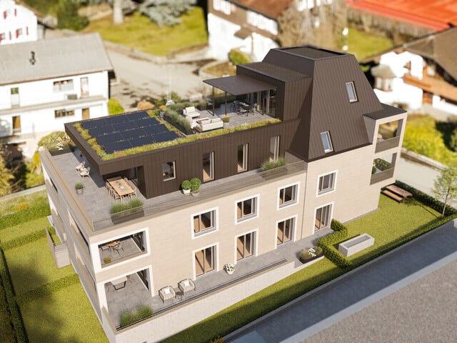 Penthouse - Wohnen über den Dächern Dornbirns mit 360° Ausblick