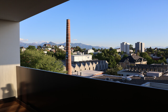 Exklusive Penthouse-2 Zimmer - Designerwohnung mit zwei Terrassen in Neubau in Bregenz
