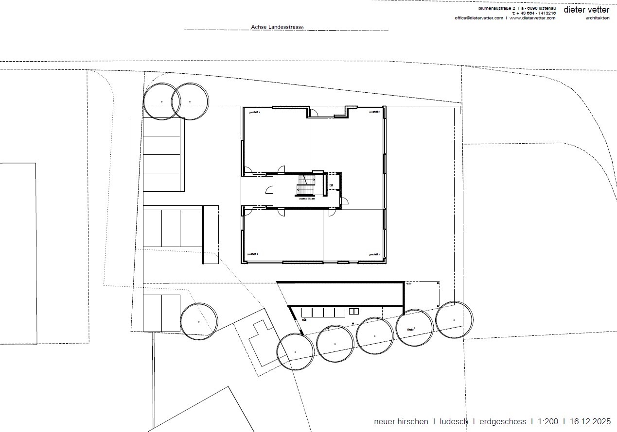 Attraktive Gewerbefläche in Top-Lage – Neubauprojekt „Neuer Hirschen Ludesch“ - von 30 bis 300 m² flexibel teilbare Flächen