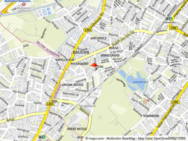 Gefragte Wohnlage in Hohenems – Großes Grundstück in naturnaher und familienfreundlicher Umgebung