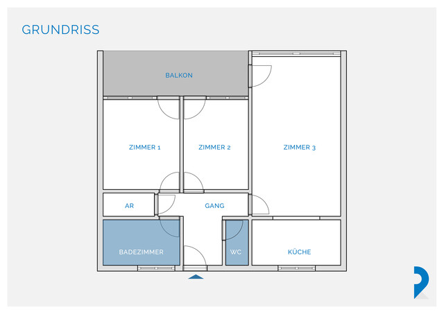 3-ZIMMER-WOHNUNG MIT GROSSZÜGIGEM BALKON IN GÖTZIS