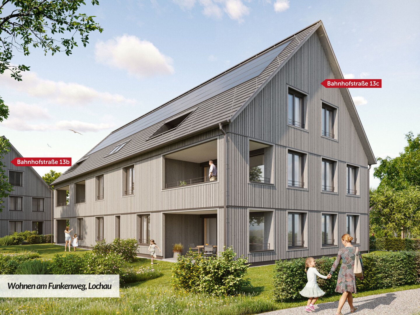 Dachgeschosswohnung mit Fernblick am Funkenweg - Ruhelage im Zentrum - Seenähe! - Top B7