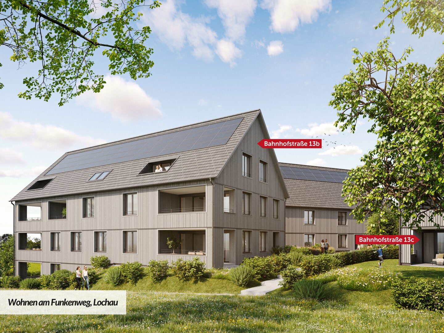 Dachgeschosswohnung mit Fernblick am Funkenweg - Ruhelage im Zentrum - Seenähe! - Top B7