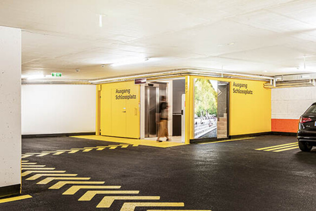 Tiefgaragenplatz mitten im Zentrum von Hohenems