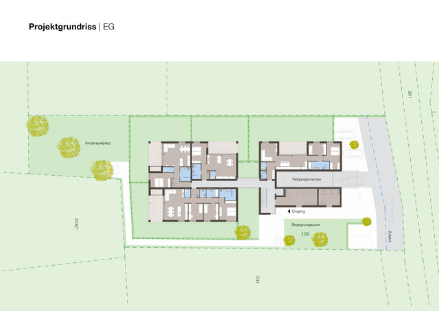 Luxuriöse 2-Zi-Terrassenwohnung - WA Badbach Top W10