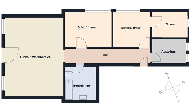 Sonnige Momente inklusive – attraktive Wohnung mit Terrasse