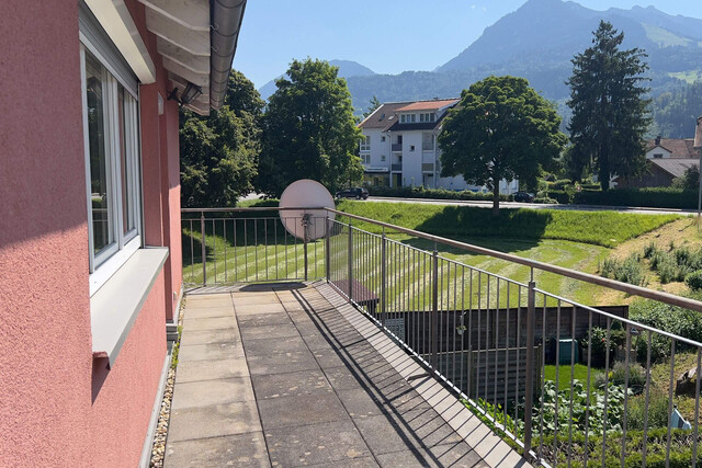 Kleine charmante 3-Zimmer-Wohnung in Frastanz mit Balkon und Gartenanteil