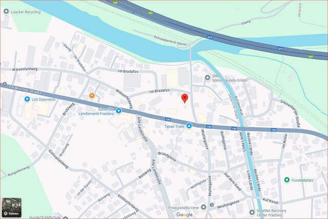 Kleine charmante 3-Zimmer-Wohnung in Frastanz mit Balkon und Gartenanteil