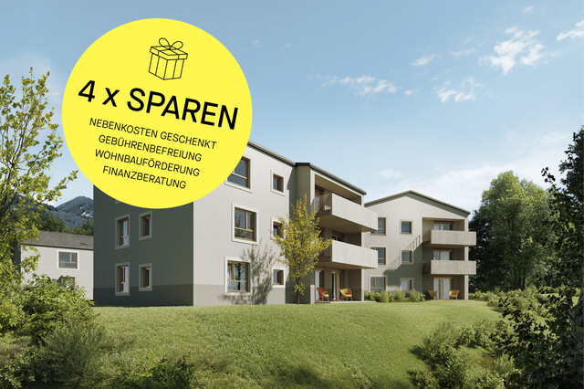 Attraktive 3-Zimmer Terrassenwohnung in Tschagguns