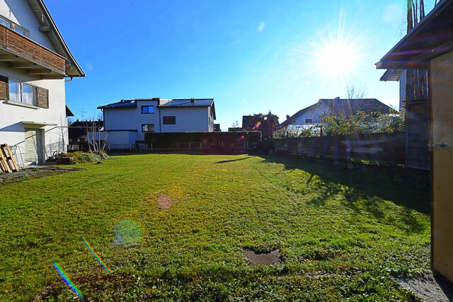 Attraktives Baugrundstück mit Bestandsgebäude in zentraler Lage von Hard