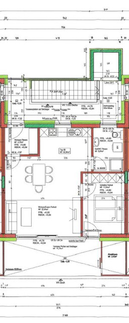 "ohne Provision" moderne, hochwertige 2 Zimmer Terrassenwohnung