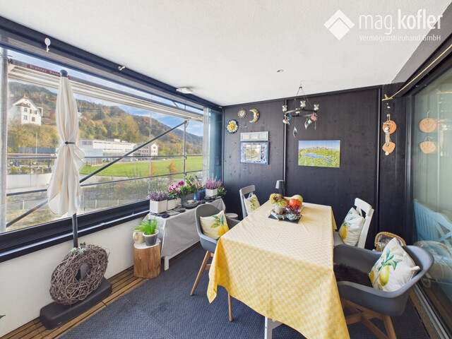 Exklusives Wohnen im Seedomizil Lochau – 3-Zimmer-Wohnung mit zwei Terrassen in Seenähe