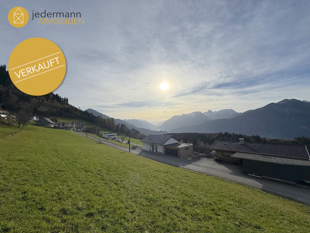 !! VERGEBEN !! Dünserberg: Traumhafter Baugrund in Hanglage!