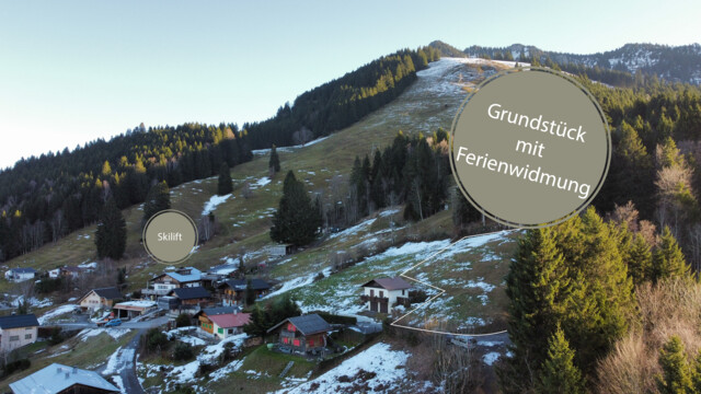 Grundstück für ein Ferienhaus