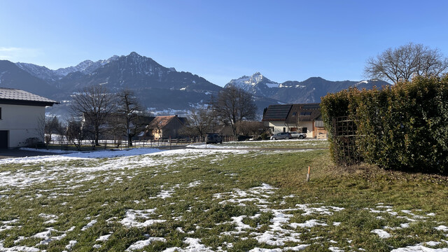 Erstklassiges Baugrundstück mit traumhafter Aussicht in Satteins
