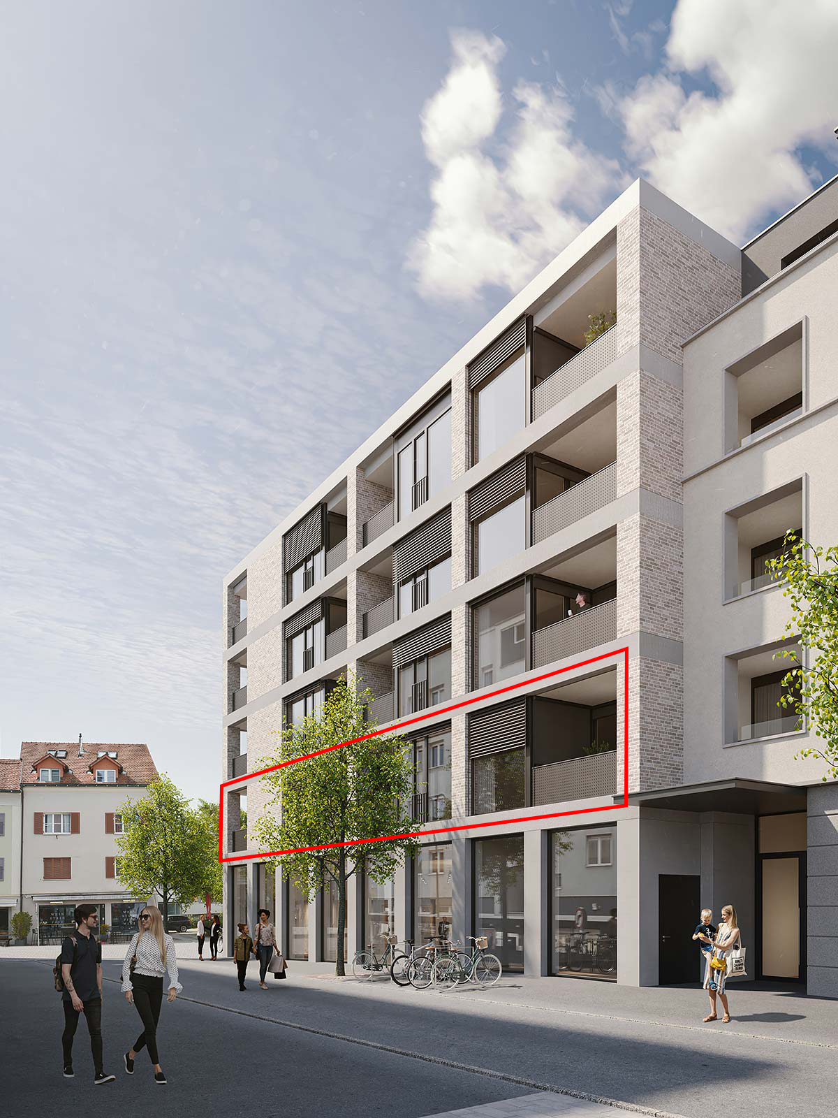Gewerbefläche mit 80 m² mitten im Herzen von Dornbirn (Top 18)