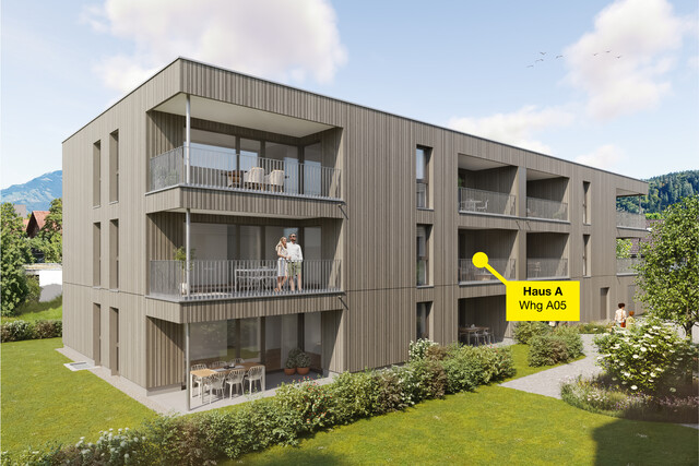 2-Zimmerwohnung mit Terrasse| A05