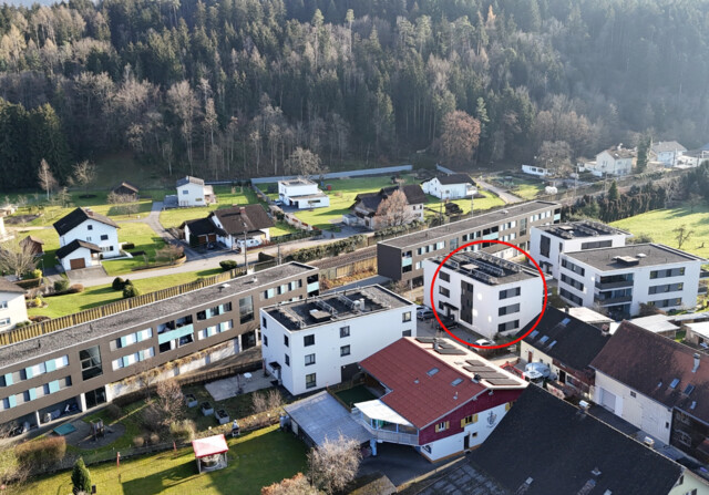 Rankweil: Geräumige 3- Wohnung mit großer Terrasse in zentraler Lage!