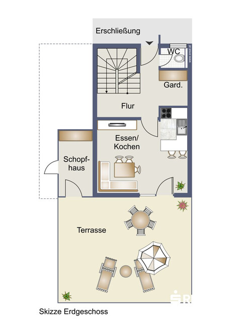 Kleines aber smartes Eckreihenhaus in sehr feiner Lage