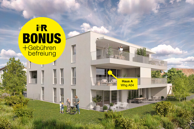 Grosszügige 3-Zimmer-Terrassenwohnung | A04