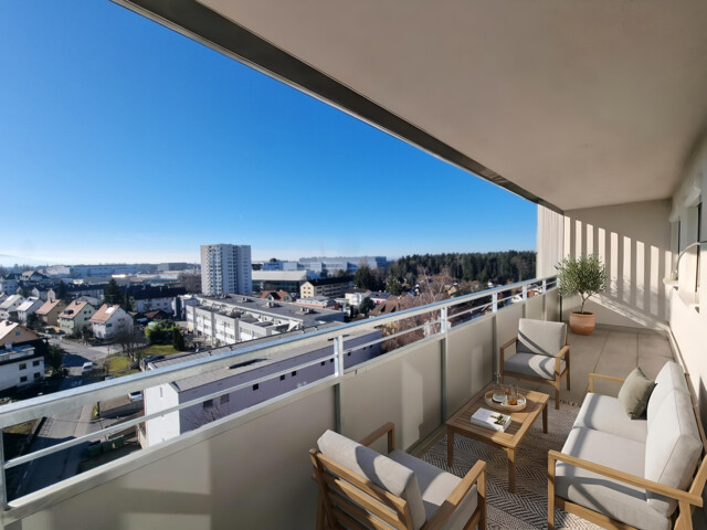 2-Zimmer-Wohnung mit großem Balkon und traumhaftem Ausblick in Bregenz