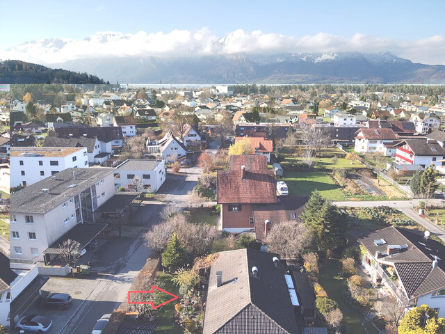Feldkirch-Gisingen: Grundstück in Top-Lage  mit sanierungsbedürftigem Altbestand