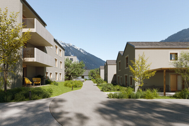 Attraktive 2-Zimmer Terrassenwohnung in Tschagguns