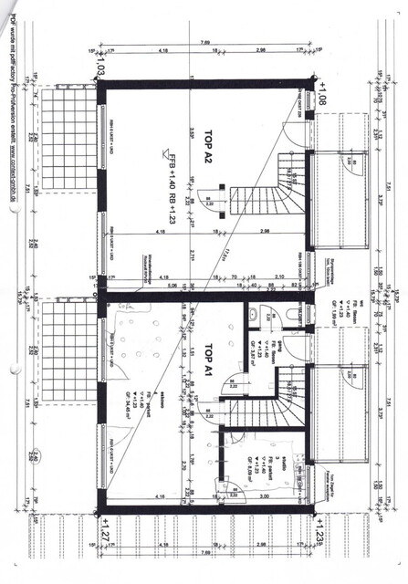 Modernes Reihenhaus mit großem Garten