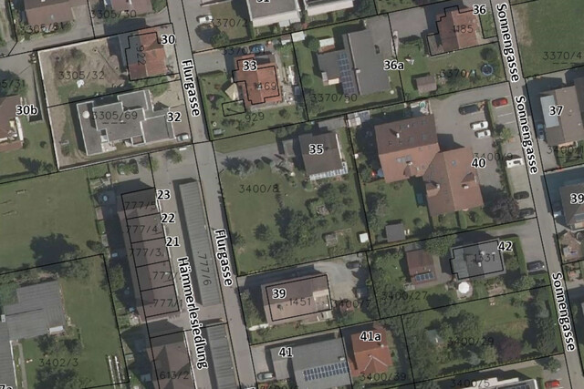 Großzügiges Grundstück mit Altbestand in ruhiger und sonniger Top-Lage von Feldkirch Gisingen