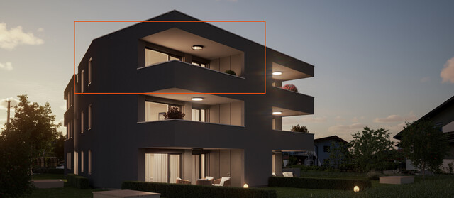 2 Zimmerwohnung 2. OG/DG in Rankweil, Top 08