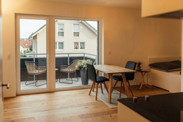 Möblierte 2-Zimmer-Wohnung mit Balkon in ruhiger, zentraler Lage in Dornbirn – ab September 2026