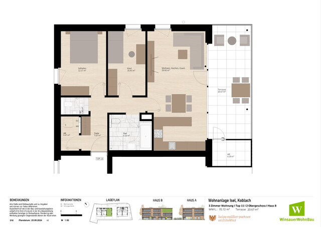 Wohlfühl(t)raum - 3 Zimmer Terrassen Dachgeschosswohnung! (Top 11)
