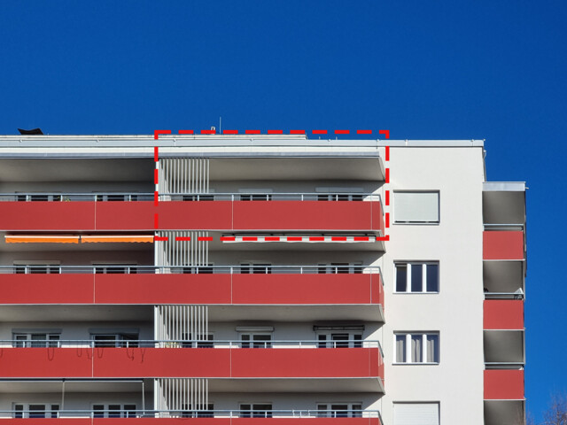 2-Zimmer-Wohnung mit großem Balkon und traumhaftem Ausblick in Bregenz