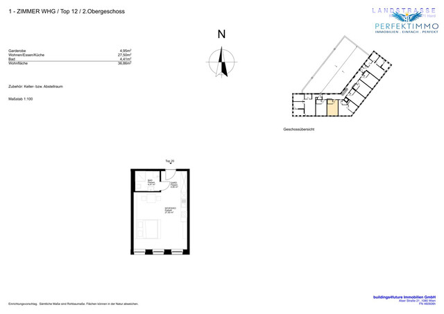 1-Zimmer-Wohnung in erstklassigem Neubau - verfügbar ab September 2026