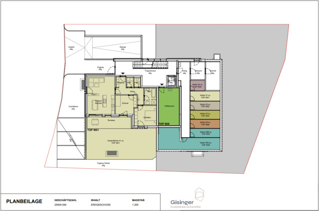 Hochwertige Gartenwohnung in Neubau (2023)
