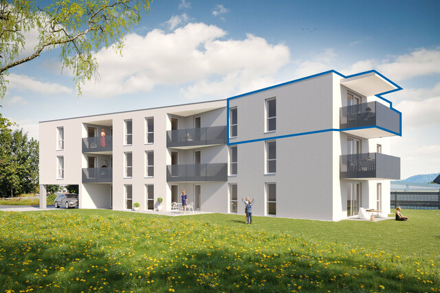 Attraktive 3-Zi-Wohnung mit Tageslichtbad und Abstellraum