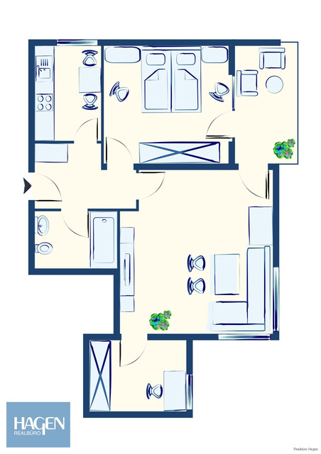 Verkauf - Modernisierte 3 Zimmerwohnung in der Negrellistraße in Lustenau!