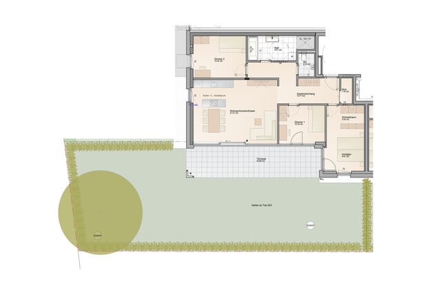 Großer Garten & hohe Wohnbauförderung: 4-Zimmer Gartenwohnung (Top A3)