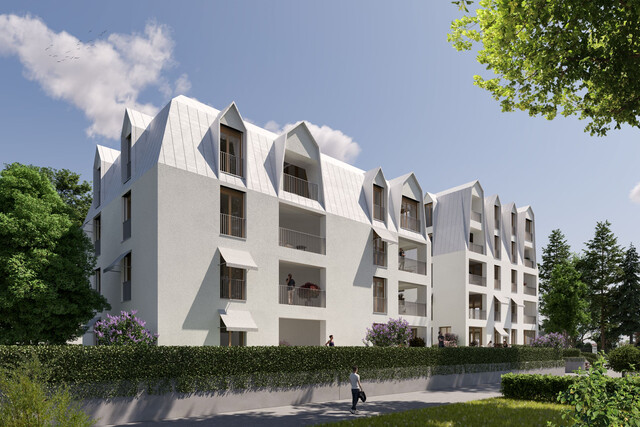 Helle und ruhige 3- oder 4-Zimmer-Wohnung im 4. Geschoss mit wunderbarem Ausblick