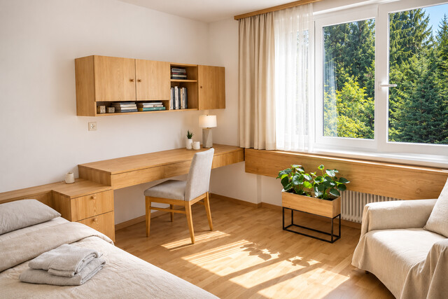 Sonniges Einfamilienhaus mit Rheintalblick - ruhig und zentral