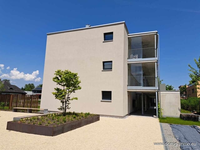 NEUBAU - 3 Zimmer Wohnung mit sonniger Terrasse und Tiefgaragenplatz in Top Lage -  provisionsfrei