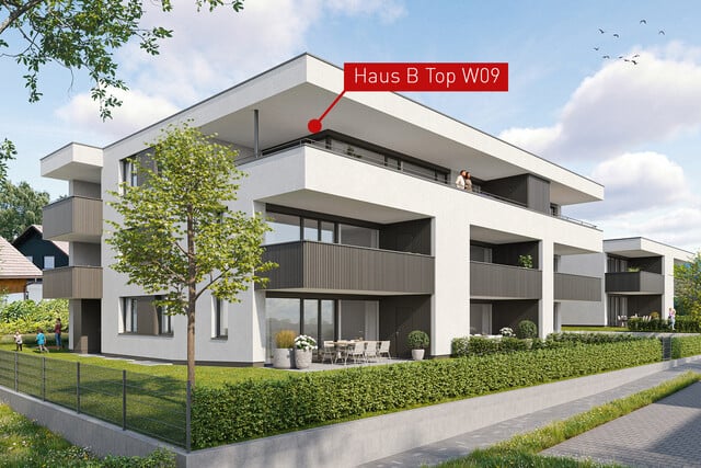 4-Zimmer-Wohnung im Haus B (B09) Sulz - Kreuzgasse