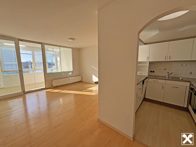 Zu Fuß in die Dornbirner Innenstadt - 2 Zimmerwohnung mit Wintergarten