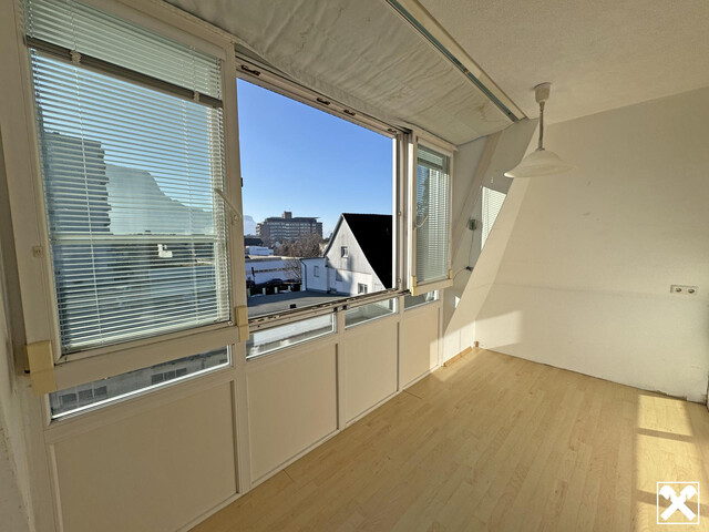 Zu Fuß in die Dornbirner Innenstadt - 2 Zimmerwohnung mit Wintergarten